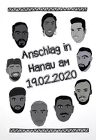 Vorschau - Stundenentwürfe - Anschlag in Hanau am 19.02.20 - Text und Diskussionskarten - Deckblatt