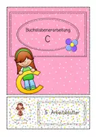Vorschau - Arbeitsblätter - Buchstabenerarbeitung/Buchstabentraining Buchstabe C - Deckblatt