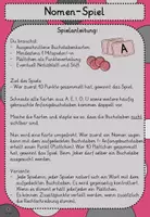 Vorschau - Spiele - Nomenspiel - Spiel zur Wortschatzerweiterung - Seite 1