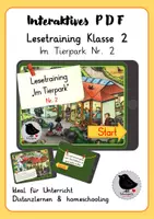 Vorschau - Fördermaterial/Inklusion - interaktive PDF: 3x Lesetraining (Lesespurgeschichten) - Seite 1