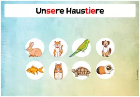 Vorschau - Unterrichtsreihen - Haustiere: Interaktive PDF (Kl. 1) - Seite 3