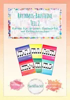 Vorschau - Spiele - Rhythmusbausteine für Spielwürfel Teil 2 - Deckblatt