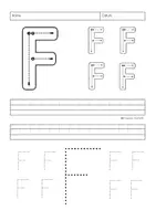 Vorschau - Arbeitsblätter - Buchstabenerarbeitung/Buchstabentraining Buchstabe F - Seite 2