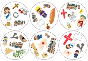 Vorschau - Spiele - Die Ostergeschichte - 16x Spiele & Aktivitäten - Seite 1