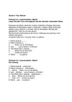 Vorschau - Arbeitsblätter - Polnisch A1 Leseverstehen Marta - mit Lösung - Deckblatt