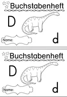 Vorschau - Arbeitsblätter - Miniheft zum Buchstaben D d - Seite 2