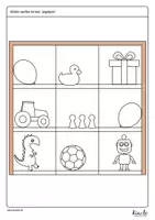 Vorschau - Spiele - Legespiel zur Förderung der Beobachtungsgabe - Seite 3
