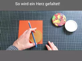 Vorschau - Bildkarten - So wird ein Herz gefaltet! - Seite 3