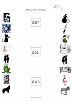 Vorschau - Arbeitsblätter - DaZ-Material zum Wortschatz: "Märchen - Teil 2" - Seite 3