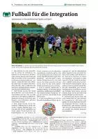 Vorschau - Arbeitsblätter - Presse und Sprache Extra: Fußball für die Integration - Seite 1
