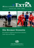 Vorschau - Arbeitsblätter - Presse und Sprache Extra: Die Bremer Eiswette - Deckblatt