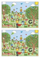 Vorschau - Arbeitsblätter - Lesespurgeschichte Frühling - 2-fach differenziert - Seite 3