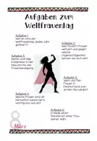 Vorschau - Arbeitsblätter - Weltfrauentag Internationaler Frauentag am 08. März - Seite 2