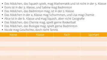 Vorschau - Präsentationen/Tafelbilder - Logikrätsel: Mathe (4) - Seite 1