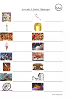 Vorschau - Arbeitsblätter - DaZ-Material zum Wortschatz: "Jahrmarkt" - Seite 1