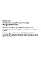 Vorschau - Arbeitsblätter - Mengen erfassen / bestimmen 1 (Zahlenraum bis 100) - Seite 1