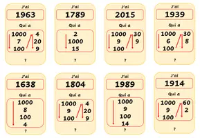Vorschau - Spiele - Spielerisch französische Jahreszahlen üben - Seite 2