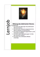 Vorschau - Arbeitsblätter - Paket mit 4 Lernjobs - Deckblatt