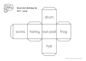 Vorschau - Spiele - Brown Owl's Birthday Tea - RHYMING DICE GAME - Seite 3