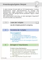 Vorschau - Arbeitsblätter - Strategie für Anwendungsaufgaben Klasse 5/6 - Seite 2
