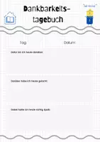 Vorschau - Anderer Materialtyp - Mein Dankbarkeitstagebuch farbig - Seite 1