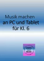 Vorschau - Arbeitsblätter - Musik am PC oder Tablet für Kl. 6: Chrome Music Lab - Deckblatt