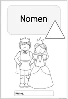 Vorschau - Arbeitsblätter - Übungheft und Arbeitsblätter Nomen -wachsend- Wortartenmärchen - Seite 3