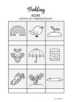 Vorschau - Arbeitsblätter - Frühling Bundle für Freiarbeit / Homeschooling (Klasse 2 bis 3) - Seite 1