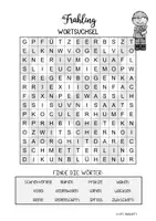 Vorschau - Arbeitsblätter - Frühling Bundle für Freiarbeit / Homeschooling (Klasse 2 bis 3) - Seite 3