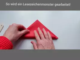 Vorschau - Bildkarten - So wird ein Lesezeichenmonster gefaltet! - Seite 3