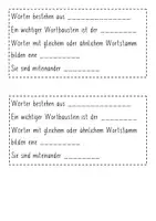 Vorschau - Arbeitsblätter - Wortfamilie - Material für die Einführung - Seite 2