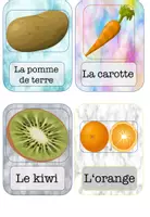 Vorschau - Präsentationen/Tafelbilder - Bildkarten: Les Fruits & les légumes (Obst & Gemüse) - Seite 2