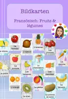 Vorschau - Präsentationen/Tafelbilder - Bildkarten: Les Fruits & les légumes (Obst & Gemüse) - Deckblatt