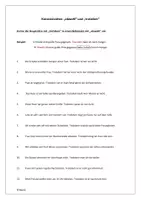 Vorschau - Arbeitsblätter - Konzessivsätze mit "obwohl" und "trotzdem" (mit Lösung) - Deckblatt