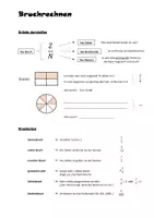 Vorschau - Arbeitsblätter - BRÜCHE kompakt - Deckblatt
