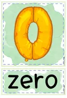 Vorschau - Poster - Flashcards - Numbers - Seite 1