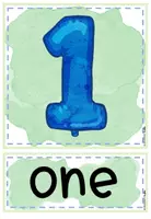 Vorschau - Poster - Flashcards - Numbers - Seite 2
