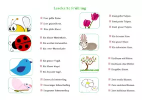 Vorschau - Arbeitsblätter - Übungs- und Zusatzmaterial mit Frühlingswörter - Seite 2