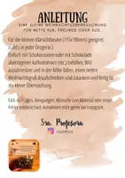 Vorschau - Mal- und Bastelvorlagen - Weihnachtsüberraschung "Rentierkacke" - Seite 1