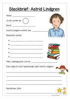 Vorschau - Arbeitsblätter - Berühmte Persönlichkeiten (Wachsendes Materialpaket) - Deckblatt
