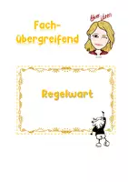 Vorschau - Poster - Regelwart 6. Klasse Klassenrat - Deckblatt