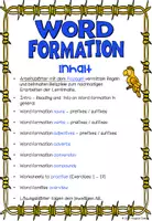 Vorschau - Unterrichtsreihen - Word Formation (UOE 8.-10. Prüfungsvorbereitung) - Seite 1