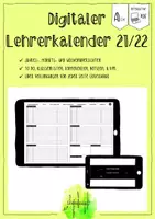 Vorschau - Interaktives Material - Digitaler Lehrerplaner SJ 21-22 - Deckblatt