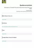 Vorschau - Arbeitsblätter - Arbeitsblatt und Tafelbild "Mit welchen Körperteilen kommuniziert mein Pferd" - Seite 1