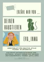 Vorschau - Arbeitsblätter - Meine (Haus-)Tiere - Deckblatt