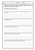 Vorschau - Arbeitsblätter - AB Großschreibung und Nomenprobe - Seite 1