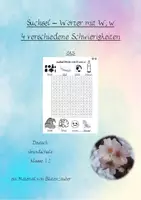Vorschau - Arbeitsblätter - Suchsel Wörter mit W und w -SAS - Fibel - Deckblatt