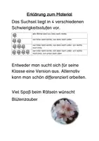 Vorschau - Arbeitsblätter - Suchsel Wörter mit W und w -SAS - Fibel - Seite 1