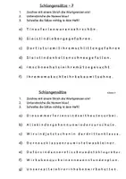 Vorschau - Arbeitsblätter - Schlangensätze Deutsch Klasse 2 - Seite 3