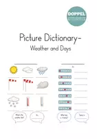 Vorschau - Arbeitsblätter - Picture Dictionary "Weather and Days" - Bilderwörterbuch - Deckblatt